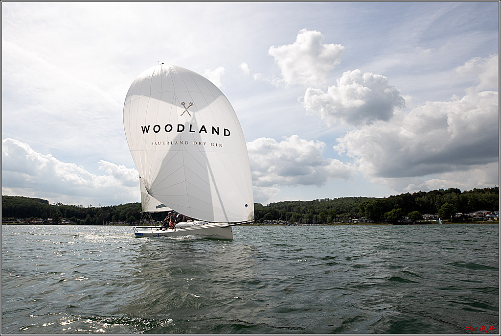 J70 - WOODLAND, 12.06.2021 Segelboot; Segeln; Woodland; Spinnaker; J70; Sorpesee; Sauerland